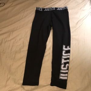 Justice Leggings Size 10